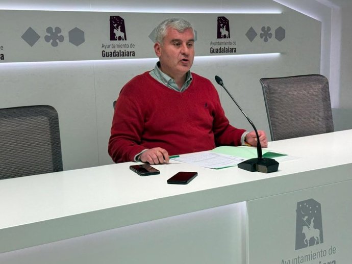 El concejal de Hacienda de Guadalajara, Alfonso Esteban.