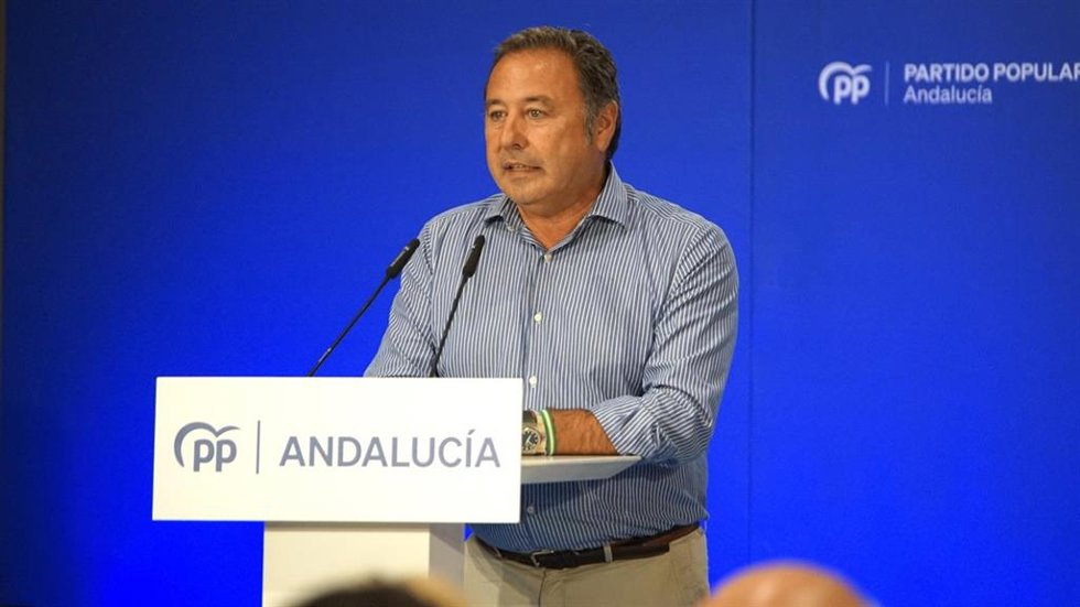 El presidente del PP de Sevilla, Ricardo Sánchez