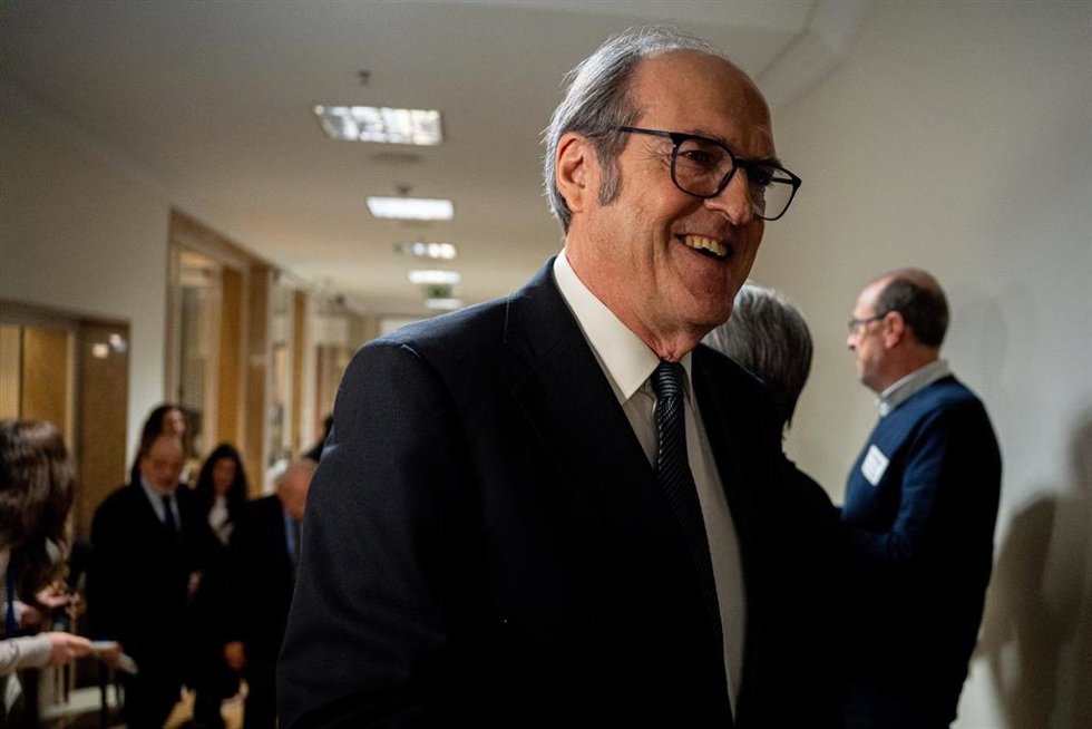 El Defensor del Pueblo, Ángel Gabilondo, durante un acto de homenaje a Francisco Fernández Marugán en el Congreso de los Diputados, a 20 de marzo de 2026, en Madrid (España). El acto, organizado por el Congreso y la institución del Defensor del Pueblo a p