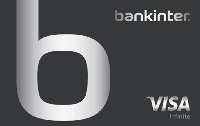 La tarjeta de Bankinter Visa Infinite.