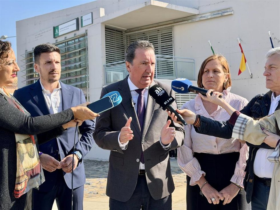 El presidente del PP de Huelva, Manuel Andrés González.