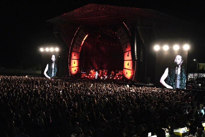 Concierto de Manuel Carrasco en Albacete.