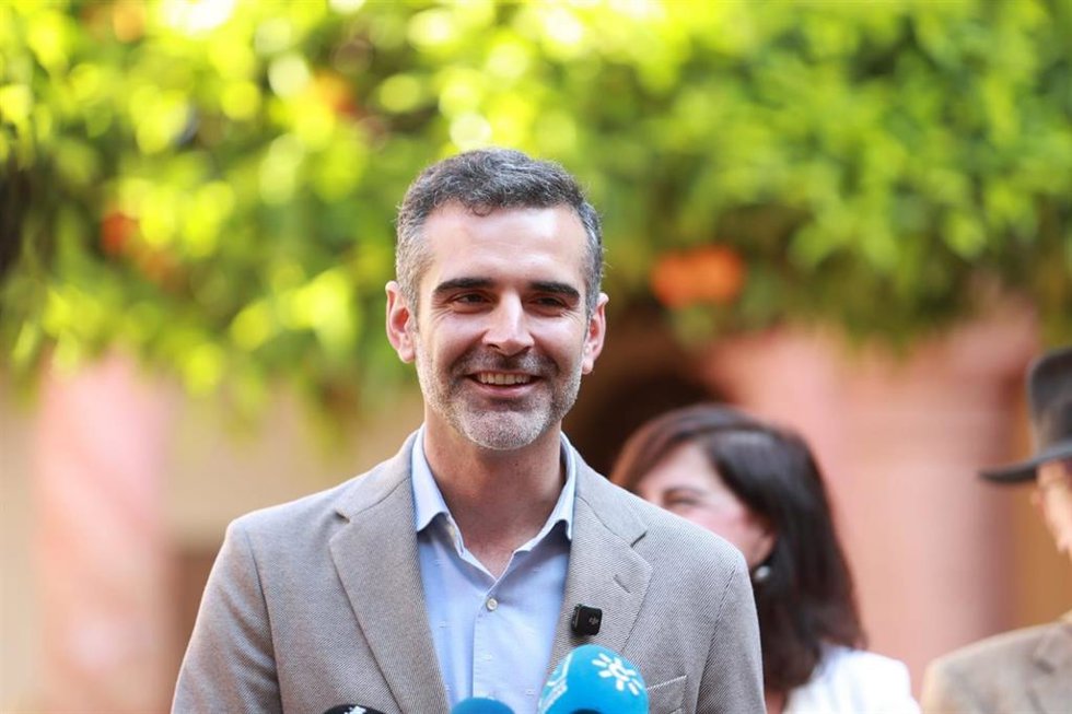 El presidente del PP de Almería, Ramón Fernández-Pacheco.