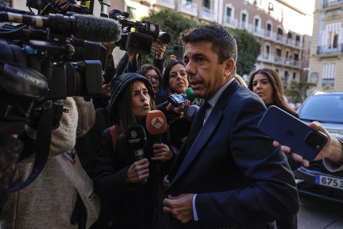 Archivo - Arxiu - Imatge d'arxiu de l'expresident Carlos Mazón