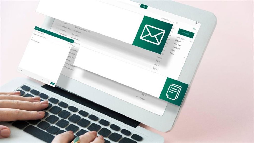 Ilustración de correo electrónico.