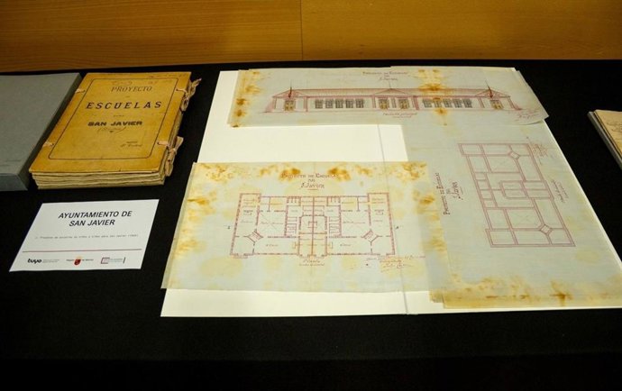 Proyecto original de las Escuelas de Niños y Niñas de San Javier de 1905