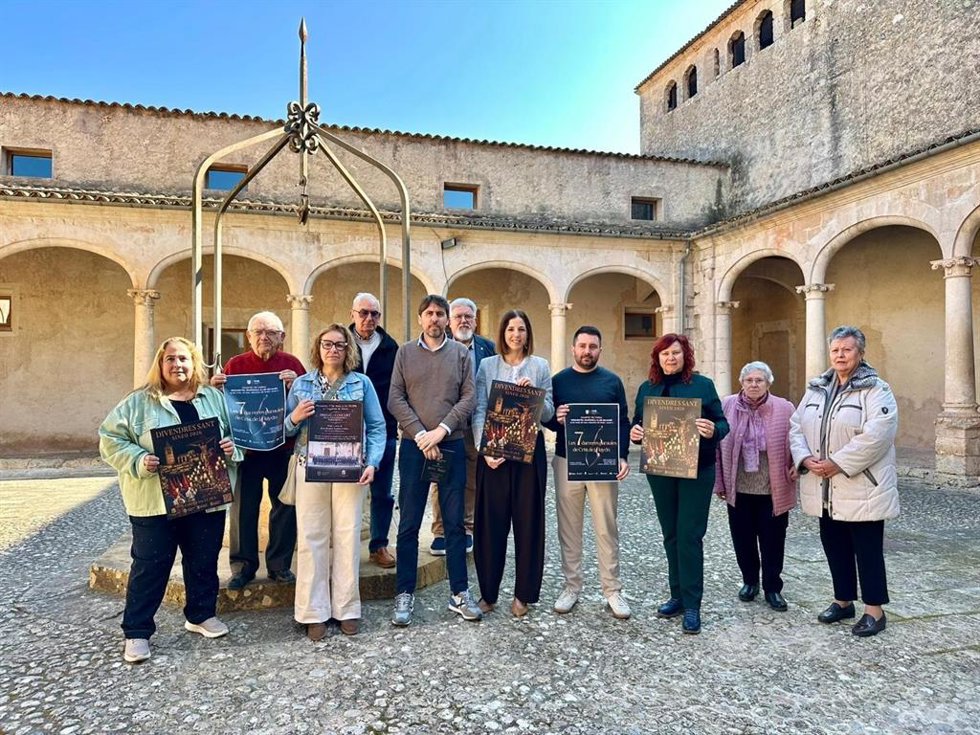 Presentación del programa de actos de la Semana Santa 2026 de Sineu.