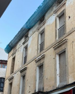 El edificio desalojado.