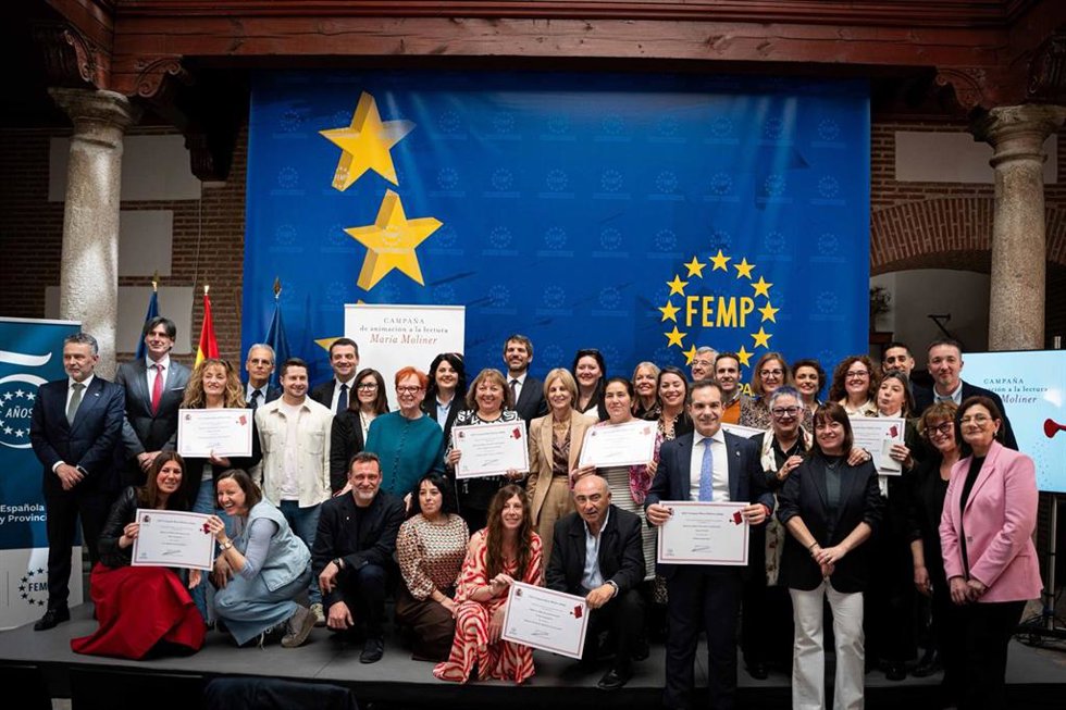 El Ministerio de Cultura y la FEMP entregan los premios de animación a la lectura a 40 bibliotecas municipales de Aragón