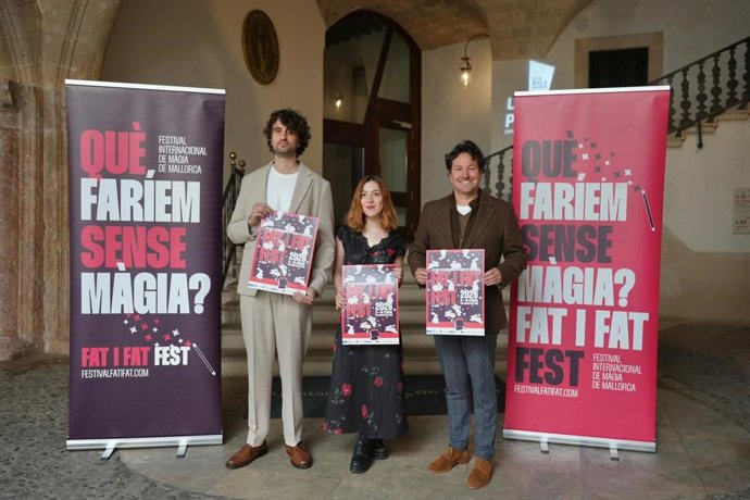 Presentación de la cuarta edición del Festival Internacional de Magia de Mallorca ‘Fat i Fat Fest’.