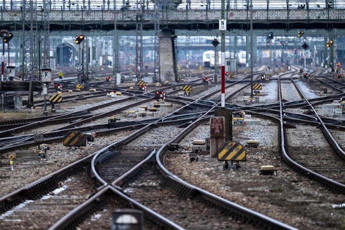 Archivo - Vías del tren