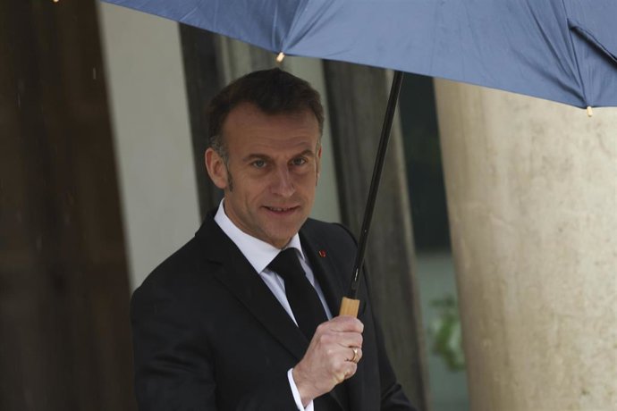 El presidente de Francia, Emmanuel Macron