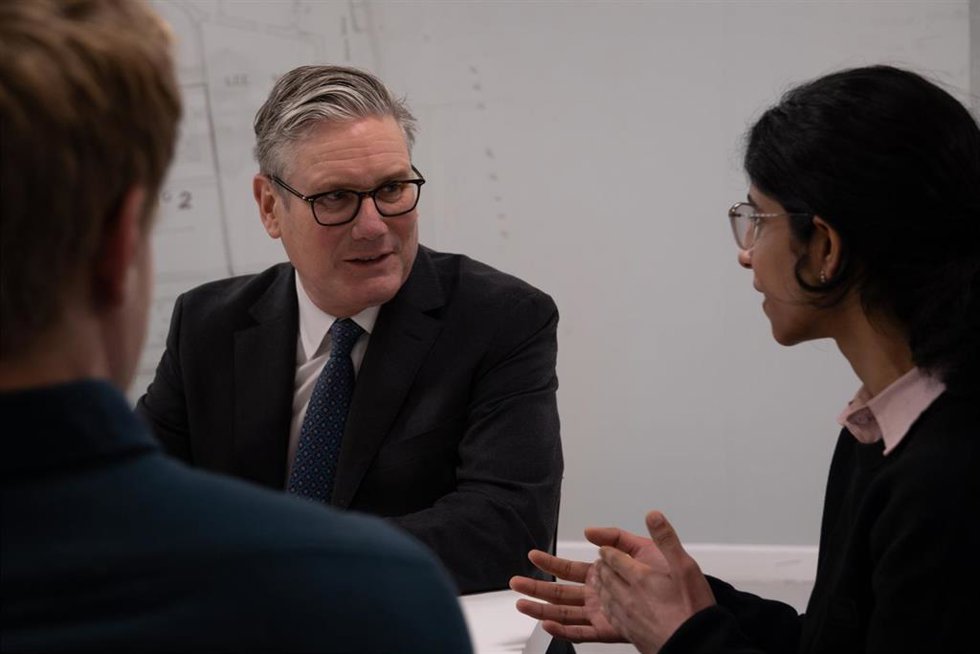 El primer ministro de Reino Unido, Keir Starmer