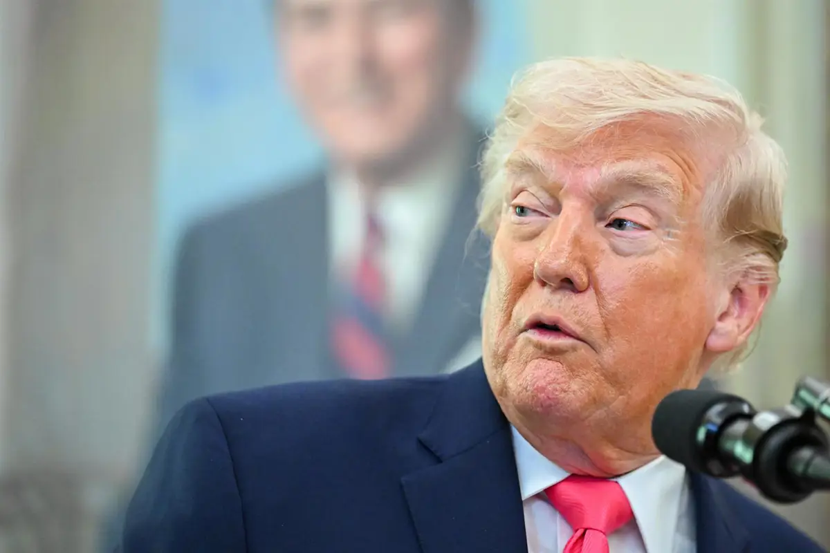 El presidente de EEUU, Donald Trump