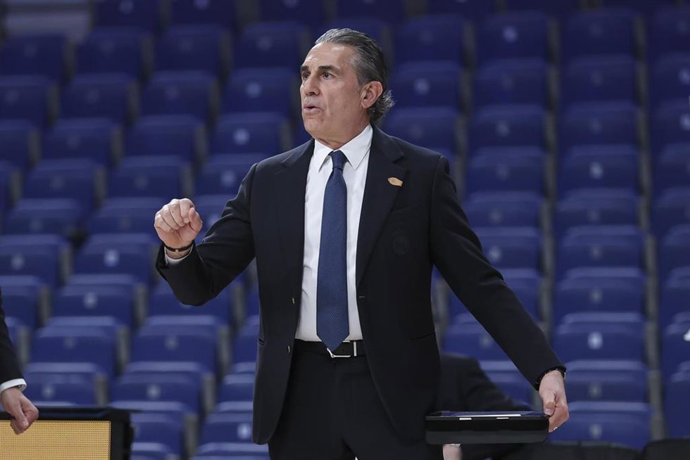 Sergio Scariolo, entrenador del Real Madrid.