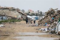 Mueren cuatro palestinos en un nuevo ataque de Israel contra Gaza a pesar del alto el fuego