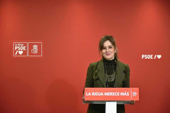 La portavoz adjunta del Grupo Parlamentario Socialista, Sara Orradre