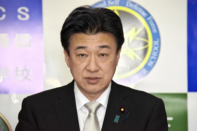 Archivo - El portavoz del Gobierno japonés, Minoru Kihara.