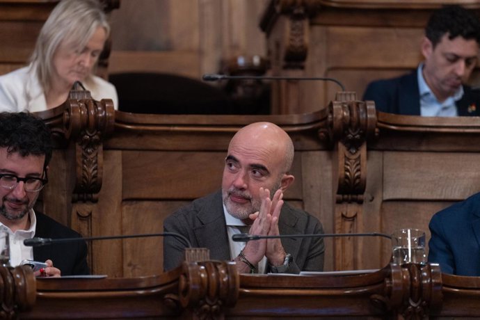 Archivo - El líder del PP en el Ayuntamiento de Barcelona, Daniel Sirera