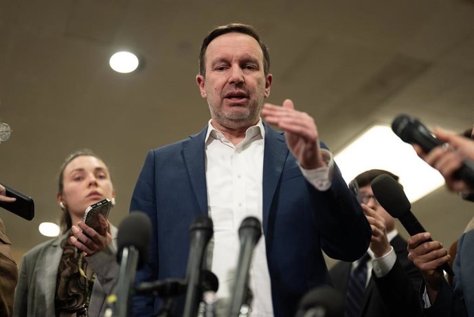 El senador demócrata Chris Murphy en una imagen de archivo. 