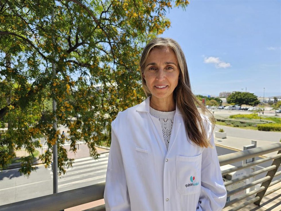 Jessica Martín Orlando, ginecóloga coordinadora de la Unidad de Tracto Genital Inferior de Ginecología del Hospital Quirónsalud Málaga