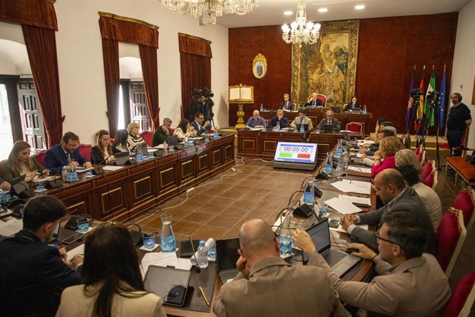 Archivo - El Pleno de la Diputación de Córdoba en una imagen de archivo.