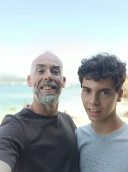 Fernando Bernácer y su hijo Javier