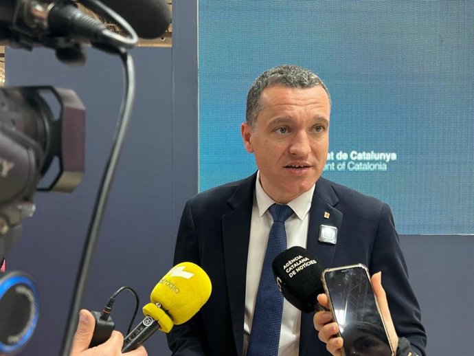 El conseller de Agricultura de la Generalitat, Òscar Ordeig.