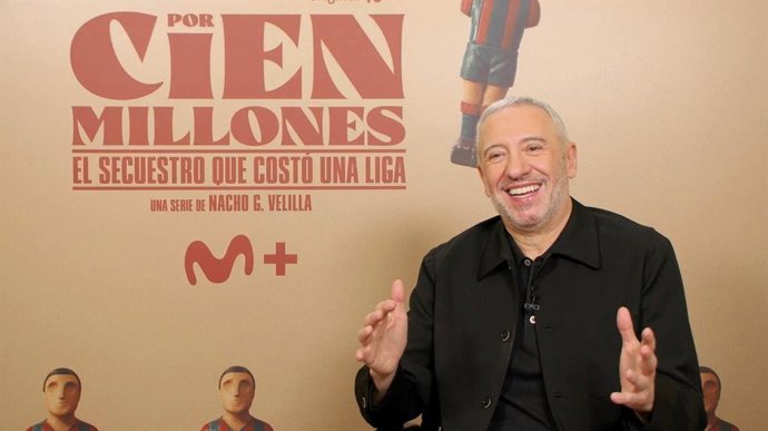 Nacho G. Velilla dirige 'Por cien millones': "No me imagino ni a Vinicius ni a Mbappé llevando la vida de 'Quini'"