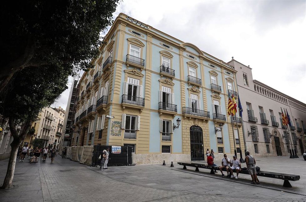 Archivo - Fachada de la Diputació de València