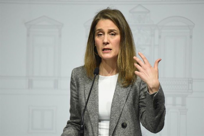 Archivo - La presidenta de los Comuns en el Parlament, Jéssica Albiach, en una imagen de archivo