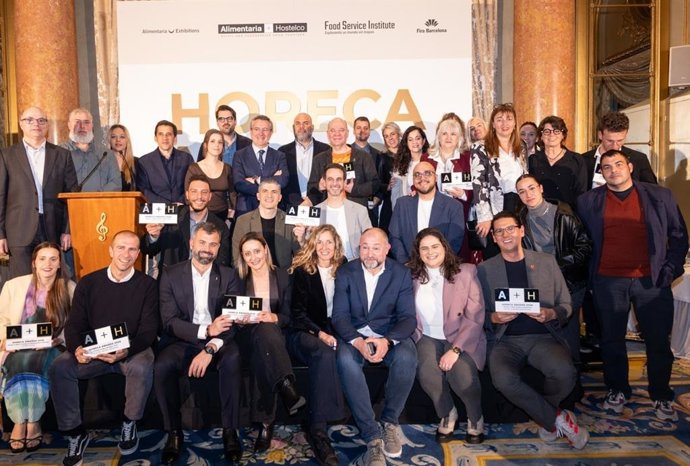 Imagen de la entrega de los Horeca Awards 2026.