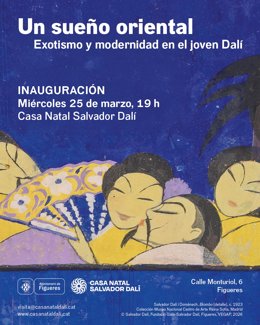 La Casa Natal Salvador Dalí (Girona) exhibe un biombo oriental prestado por el Museo Reina Sofía