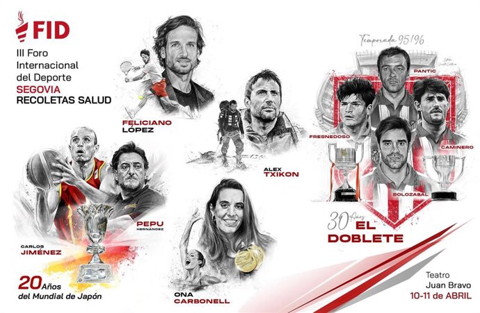 Foto de grupo de instituciones públicas y privadas de Segovia y promotores del Foro