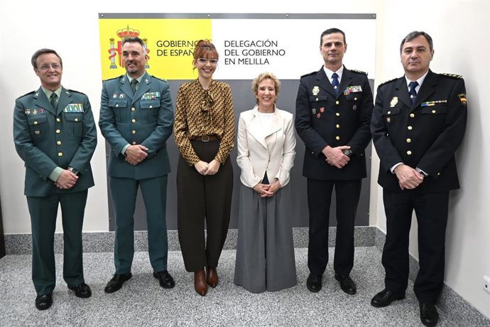 La secretaria de Estado de Seguridad, Aina Calvo, en Melilla este miércoles