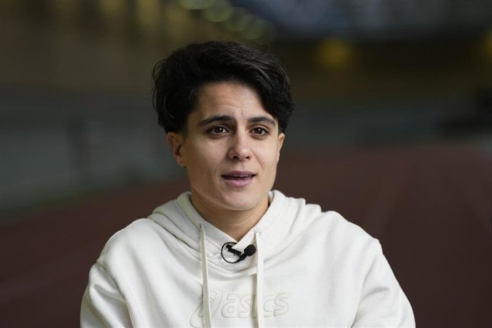 Archivo - La atleta española María Pérez.