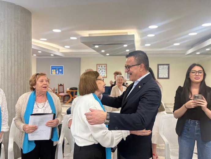 El conselleiro de Emprego, José González, durante su visita a Venezuela.