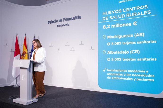 La consejera portavoz, Esther Padilla.