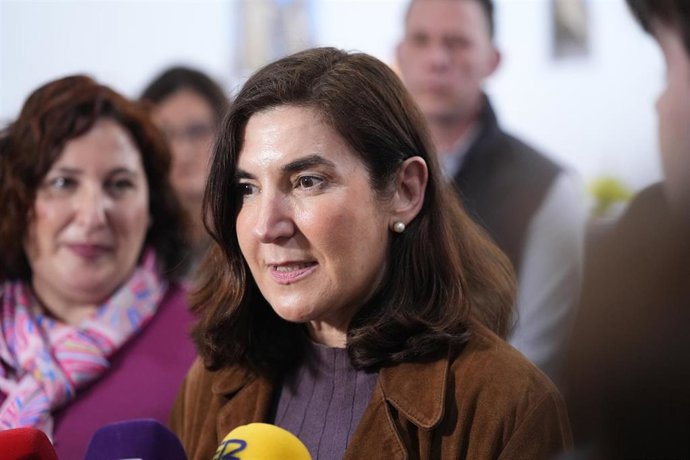 Imagen de la consejera de Empleo, Empresa y Trabajo Autónomo, Rocío Blanco.