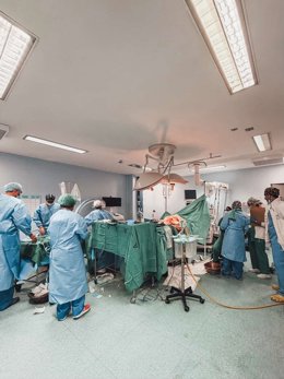 Donación multiorgánica en el Hospital de Algeciras.
