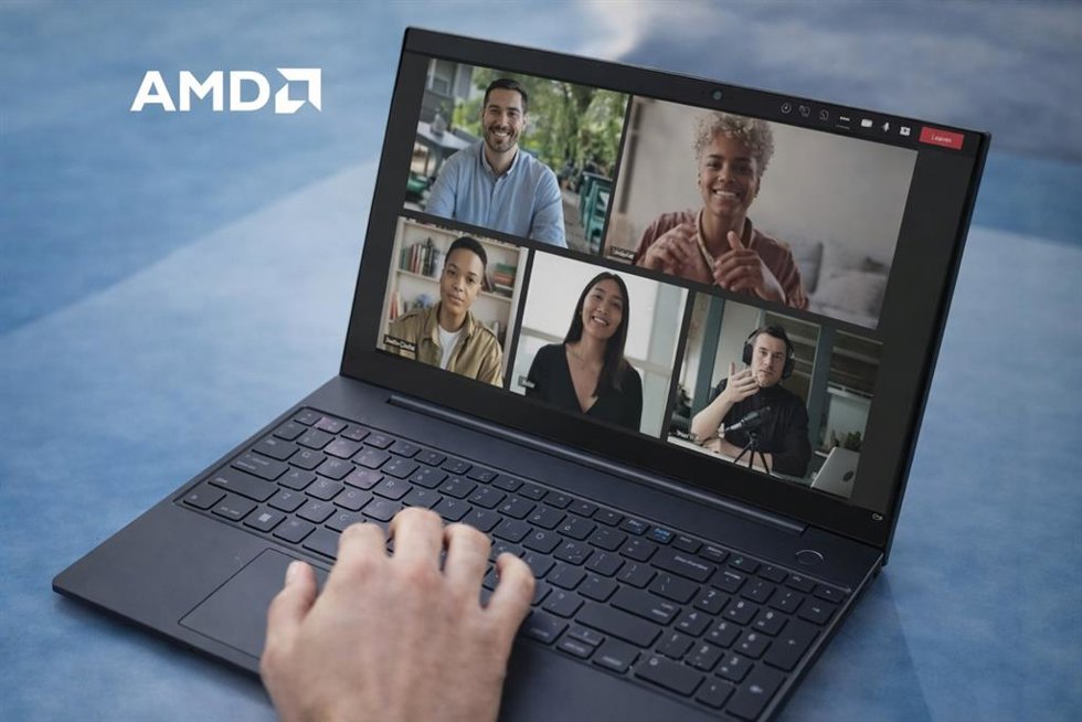 Ordenador portátil de Lenovo con procesador AMD