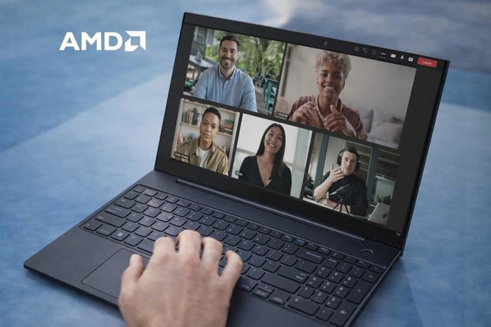 Laptop Lenovo com processador AMD