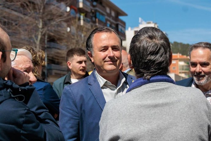 El presidente del Grupo Parlamentario Vox en las Cortes de C-LM, David Moreno.