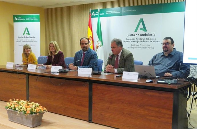 Jornadas técnicas para profesionales y delegados de prevención de empresas en Huelva.