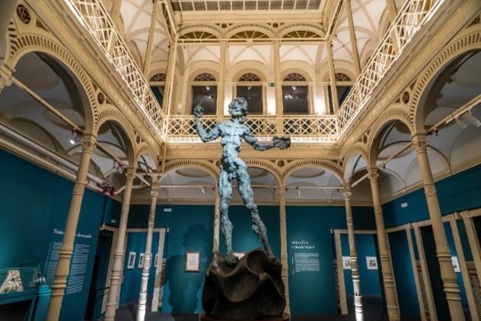 Pieza escultórica de Dali titulada 'San Juan Bautista'.