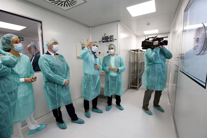 Inauguración de las nuevas salas blancas