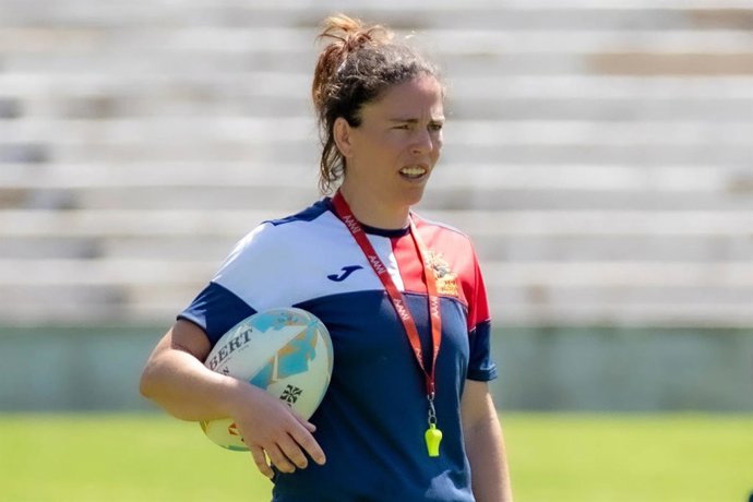 La seleccionadora española, María Ribera.