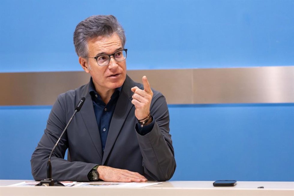 El consejero municipal de Urbanismo del Ayuntamiento de Zaragoza, Víctor Serrano