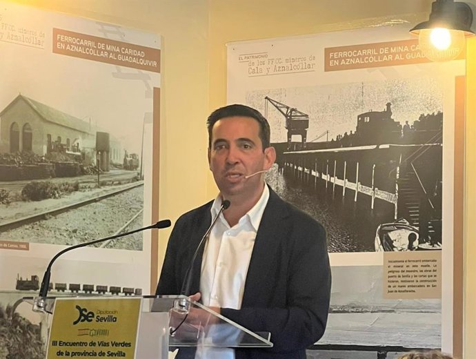 El diputado de Servicios Públicos Supramunicipales, Gonzalo Domínguez