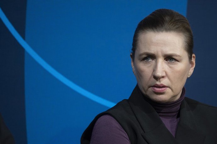 Archivo - 14 February 2026, Bavaria, Munich: Denmark's Prime Minister Mette Frederiksen, attends the 62nd Munich Security Conference (MSC). Photo: Marijan Murat/dpa